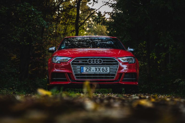 Audi S3 im Wald
